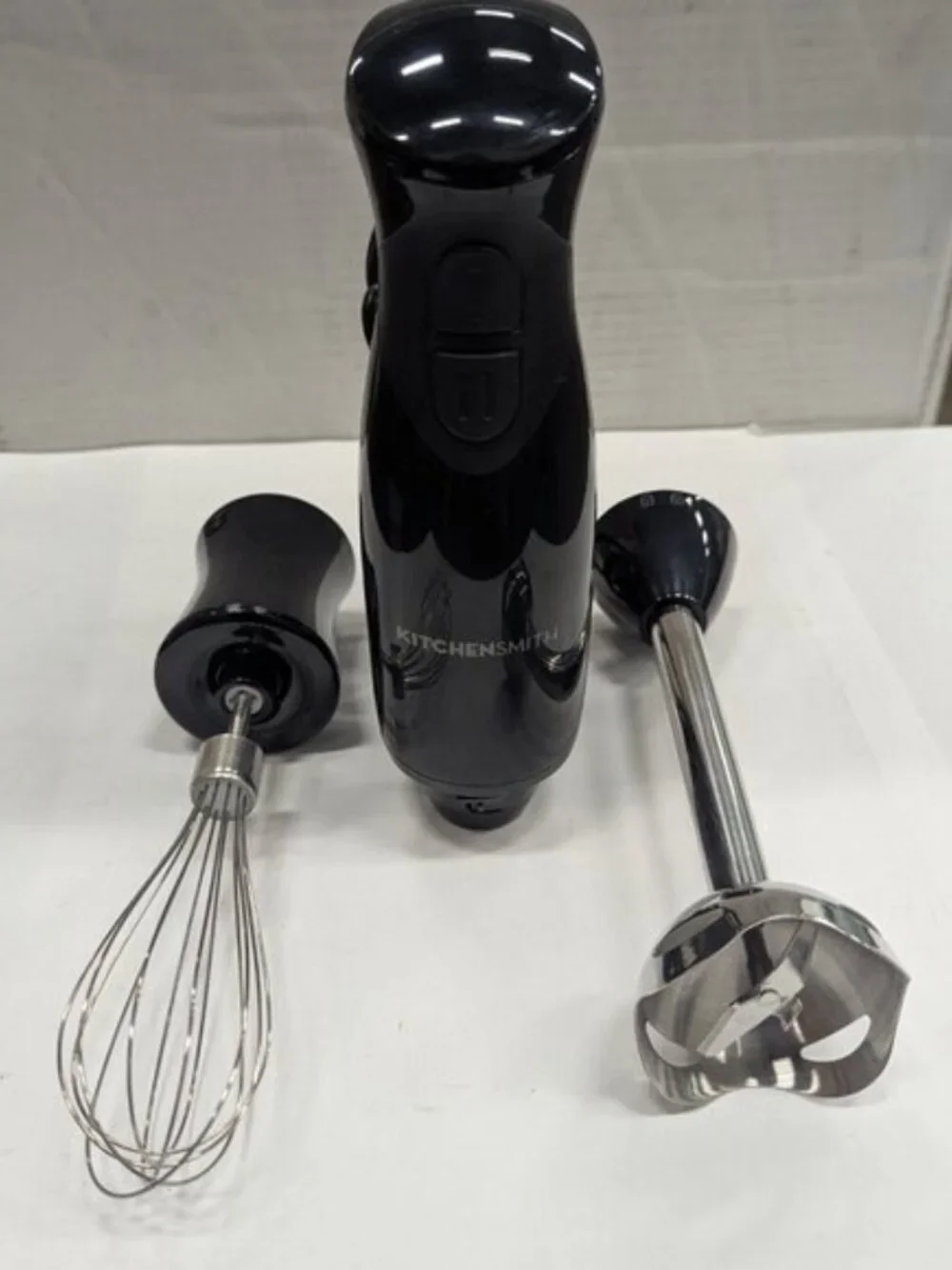 KitchenSmith - Immersion Blender With Whisk - Black - Picture 2 of 8